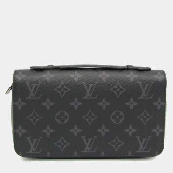 Louis Vuitton Monogram Eclipse Zippy XL Long Wallet bi-fold 