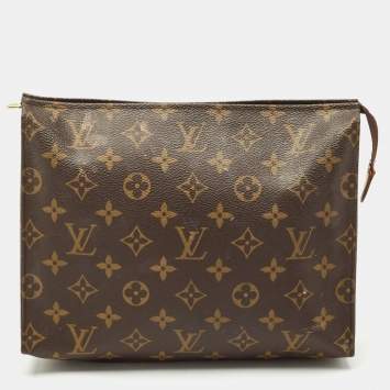 Pre Owned Louis Vuitton Monogram Canvas Toiletry Pouch 