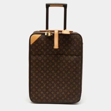 Pre Owned Louis Vuitton Monogram Canvas Pegase 50 Business Luggage