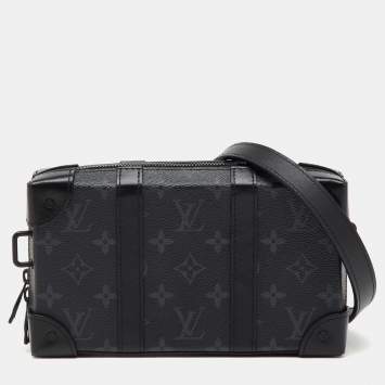 Pre Owned Louis Vuitton Monogram Eclipse Trunk Wallet