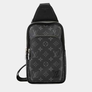 Louis Vuitton Monogram Shadow Leather Danube PM Bag Louis