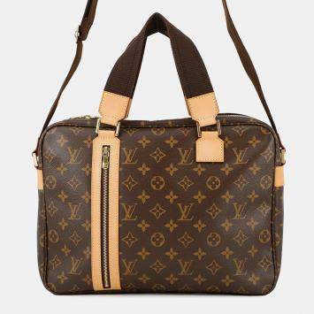 Pre Owned Louis Vuitton Sac Bosphore Brown Monogram