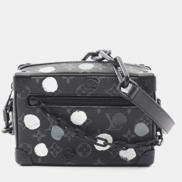 مملوكة مسبقًا حقيبة كتف لوي فويتون Lv X Yk ميني سوفت ترنك مونوجرام إكليبس قماش مطلي وجلد أسود