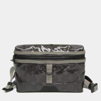 مملوكة مسبقًا Louis Vuitton Monogram Eclipse Glaze Messenger PM Shoulder Bag Black