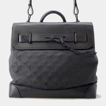 مملوكة مسبقًا Louis Vuitton Steamer Noir Monogram Taurillon Size Pm
