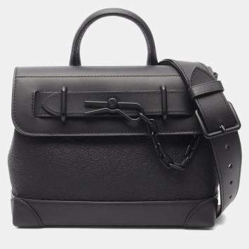 مملوكة مسبقًا Louis Vuitton Steamer Pm Handbag In Monogram Taurillon Leather Black