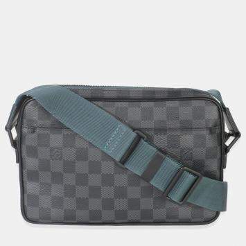 Pre Owned Louis Vuitton Damier Graphite Canvas Alpha Messenger Bag