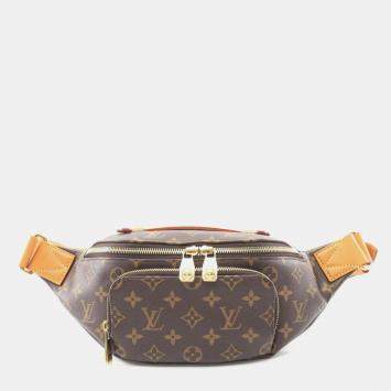 Pre Owned Louis Vuitton Rush Bum Bag Monogram Archive Waist Body Coated Canvas And Leather Monogram Brown