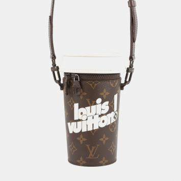 Pre Owned Louis Vuitton Coffee Cup Brown Monogram
