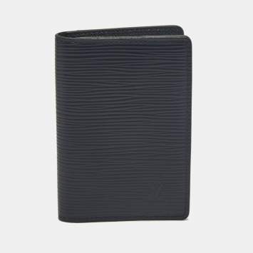 مملوكة مسبقًا Louis Vuitton Bleu Marine Epi Leather Pocket Organizer