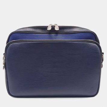 Pre Owned Louis Vuitton Multicolor Leather Neil Slim Messenger Bag