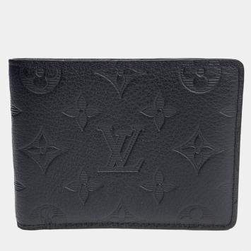 Pre Owned Louis Vuitton Monogram Shadow Multiple Wallet