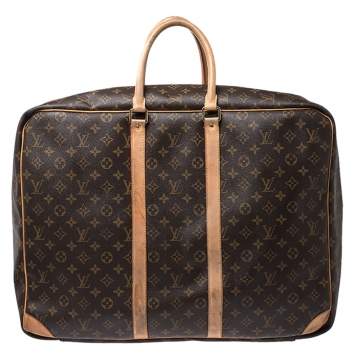 Pre Owned Louis Vuitton Monogram Canvas Sirius 55 Suitcase