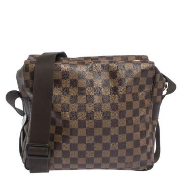 Pre Owned Louis Vuitton Damier Ebene Canvas Naviglio Messenger Bag