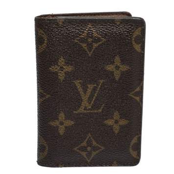 Pre Owned Louis Vuitton Monogram Canvas Pocket Organizer