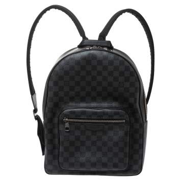 Pre Owned Louis Vuitton Damier Graphite Canvas Josh Backpack