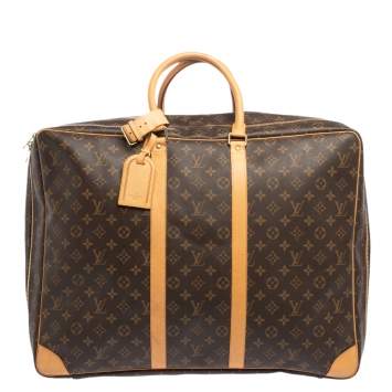 Pre Owned Louis Vuitton Monogram Canvas Sirius 55 Suitcase