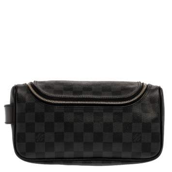 Pre Owned Louis Vuitton Damier Graphite Canvas Toiletry Pouch