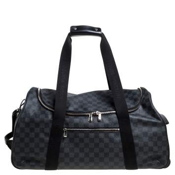 Pre Owned Louis Vuitton Damier Graphite Canvas Neo Eole 55 Rolling Luggage