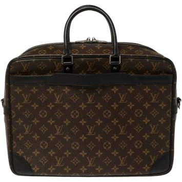 Pre Owned Louis Vuitton Monogram Canvas Porte Documents Voyage Briefcase GM Bag