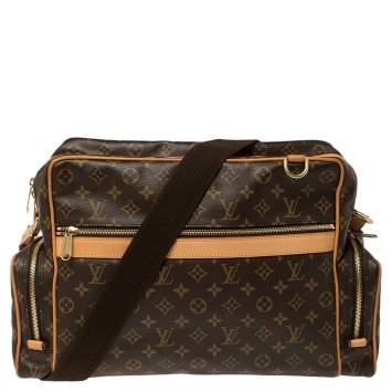 Pre Owned Louis Vuitton Monogram Canvas Sac Squash Bag
