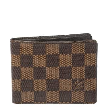 مملوكة مسبقًا Louis Vuitton Damier Ebene Canvas Wallet