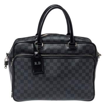 Pre Owned Louis Vuitton Damier Graphite Canvas Icare Business Bag