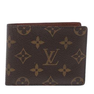 Pre Owned Louis Vuitton Monogram Canvas Bifold Wallet