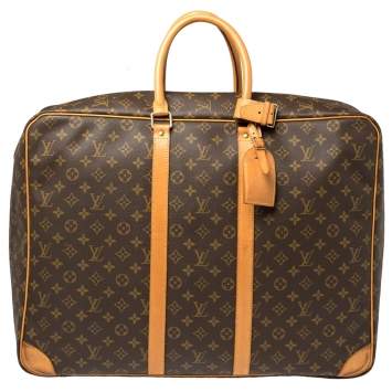 Pre Owned Louis Vuitton Monogram Canvas Sirius 55 Suitcase