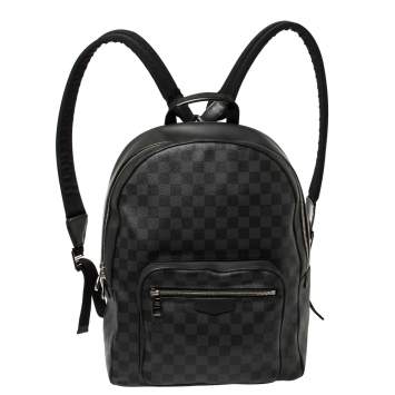 Pre Owned Louis Vuitton Damier Graphite Canvas Josh Backpack