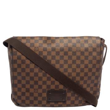Pre Owned Louis Vuitton Damier Ebene Canvas Brooklyn GM Messenger Bag