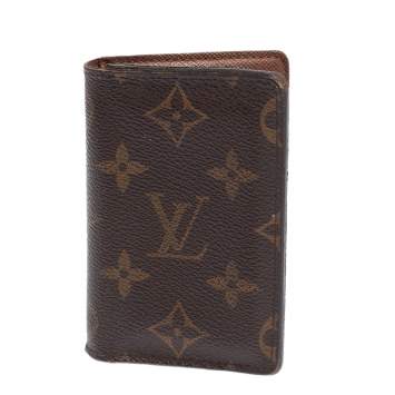Pre Owned Louis Vuitton Monogram Canvas Pocket Organizer