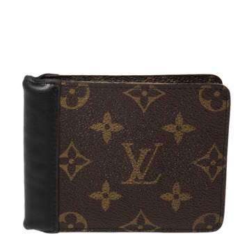 Pre Owned Louis Vuitton Monogram Canvas and Leather Trim Gaspar Bifold Wallet