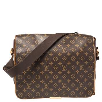 Pre Owned Louis Vuitton Monogram Canvas Abbesses Messenger Bag
