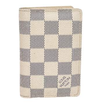 Pre Owned Louis Vuitton Damier Azur Canvas Pocket Organizer
