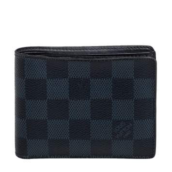 Pre Owned Louis Vuitton Damier Graphite Canvas Slender Wallet