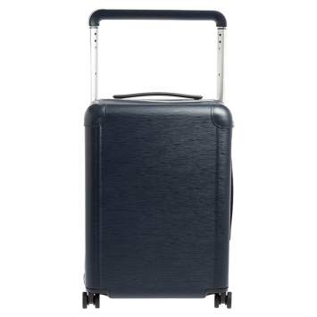 Pre Owned Louis Vuitton Blue Marine Epi Leather Horizon 50 Suitcase