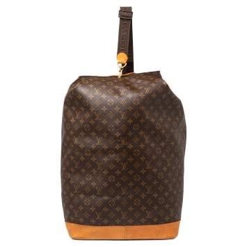 Pre Owned Louis Vuitton Monogram Canvas Sac Marin GM Bag