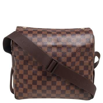Pre Owned Louis Vuitton Damier Ebene Canvas Naviglio Bag