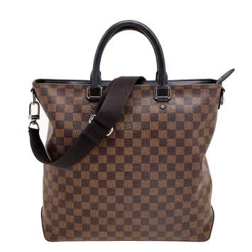 Pre Owned Louis Vuitton Damier Ebene Canvas Jake Bag