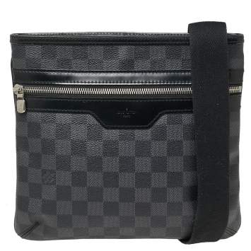 Pre Owned Louis Vuitton Damier Graphite Canvas Thomas Messenger Bag