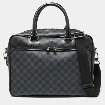 Pre Owned Louis Vuitton Damier Graphite Canvas Icare Laptop Bag