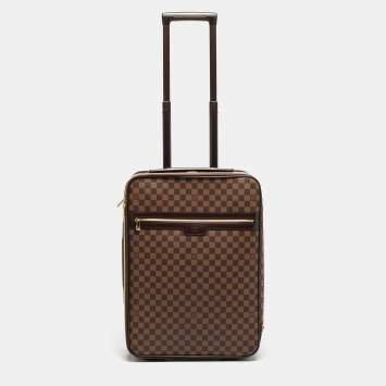 Pre Owned Louis Vuitton Damier Ebene Canvas Pegase 55 Luggage