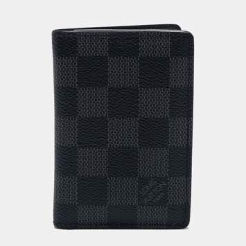 Pre Owned Louis Vuitton Damier Graphite Canvas Pocket Organiser