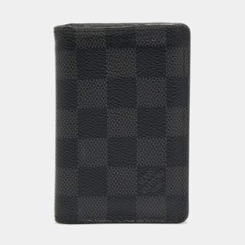 Pre Owned Louis Vuitton Damier Graphite Canvas Pocket Organizer