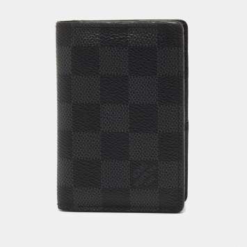 Pre Owned Louis Vuitton Damier Graphite Canvas Pocket Organiser