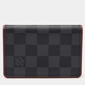 Pre Owned Louis Vuitton Damier Graphite Canvas Pocket Organizer