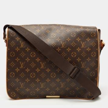 Pre Owned Louis Vuitton Monogram Canvas Abbesses Messenger Bag