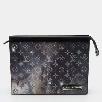Pre Owned Louis Vuitton Monogram Galaxy Pochette Voyage MM