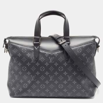Pre Owned Louis Vuitton Monogram Eclipse Canvas Explorer Briefcase